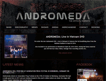 Tablet Screenshot of andromedaonline.com